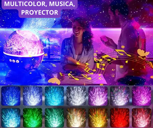 Dinoegg Huevo Proyector Galaxia Bafle