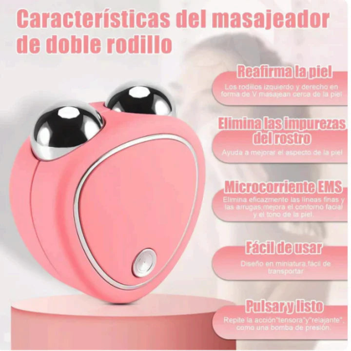 Masajeador Facial Hv Microcorriente + regalo gel 250 ML