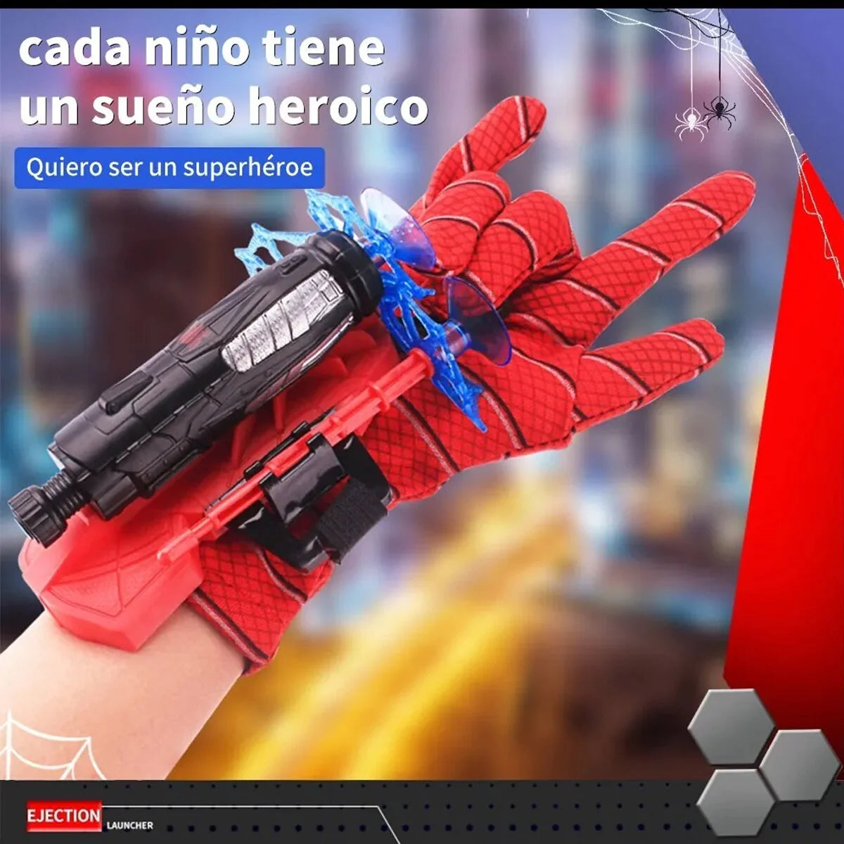 Guante de Spiderman Pro.