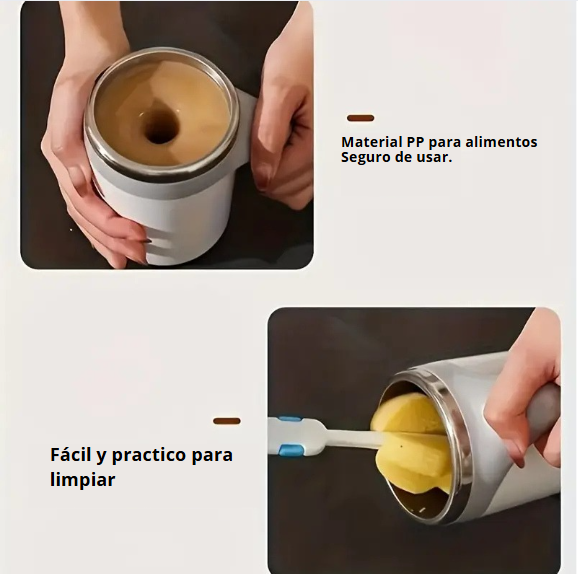 TurboMix Taza: Mezcladora Pocillo Recargable