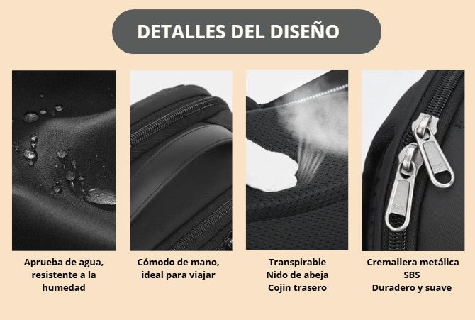 maleta FlexiBag morral tipo amazon
