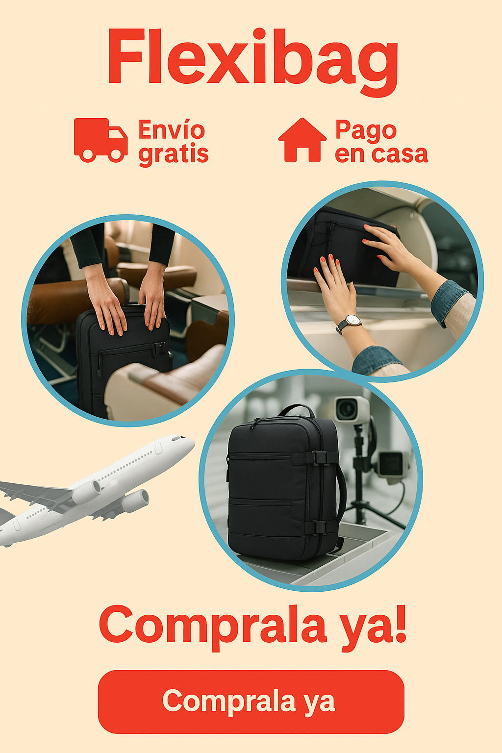 maleta FlexiBag morral tipo amazon