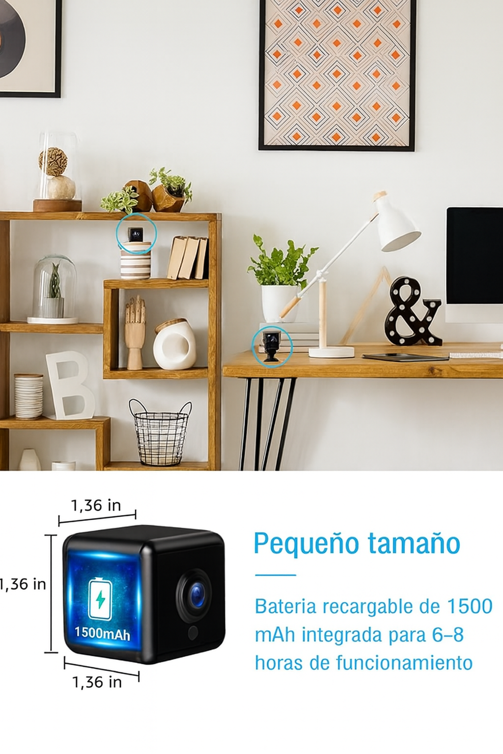 Promo 2 x1 SpyCam 4K Pro: Cámara Espía de Seguridad Wi-Fi 4K con Visión Nocturna