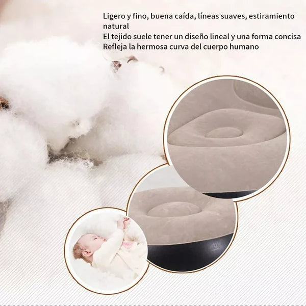 Sillon inflable Reclinable + Puff