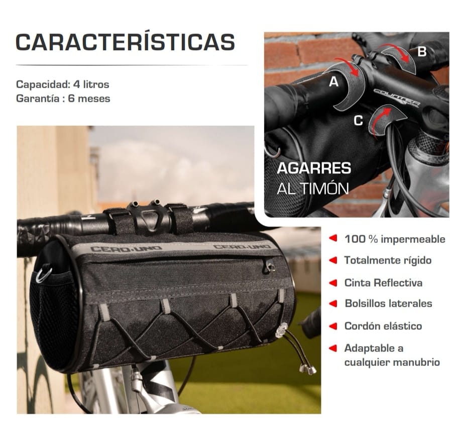 COMBO MALETA FRONTAL CON BAUL DE SILLIN