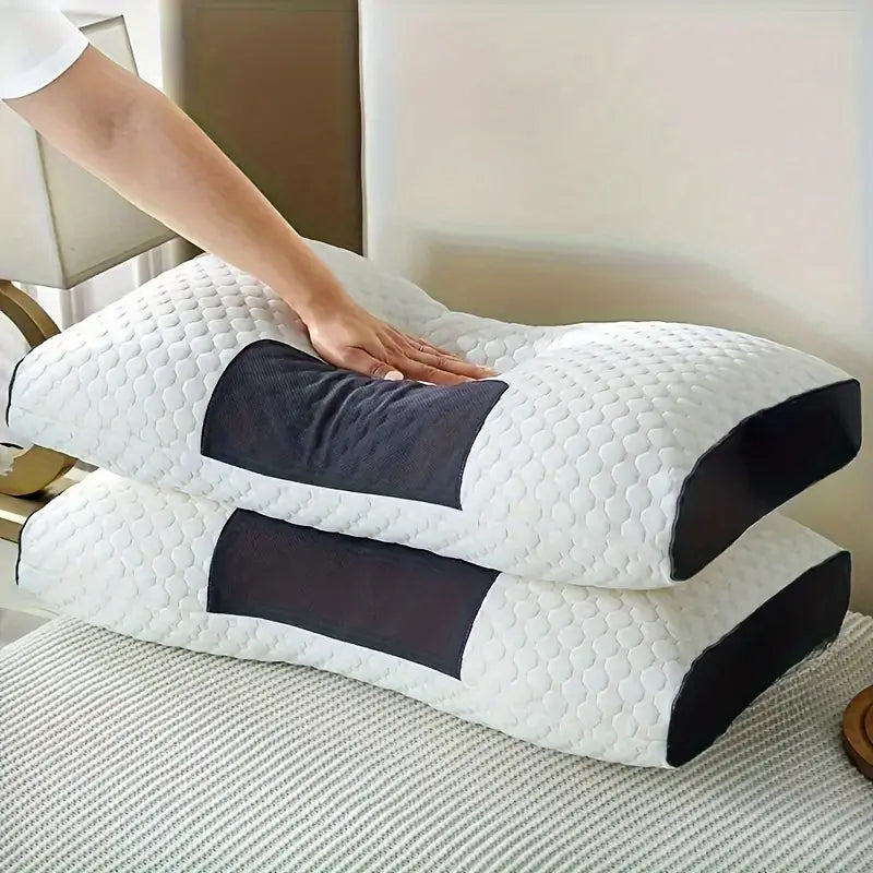 ErgoDream: Almohada Ortopédica 3D para Cuello y Columna