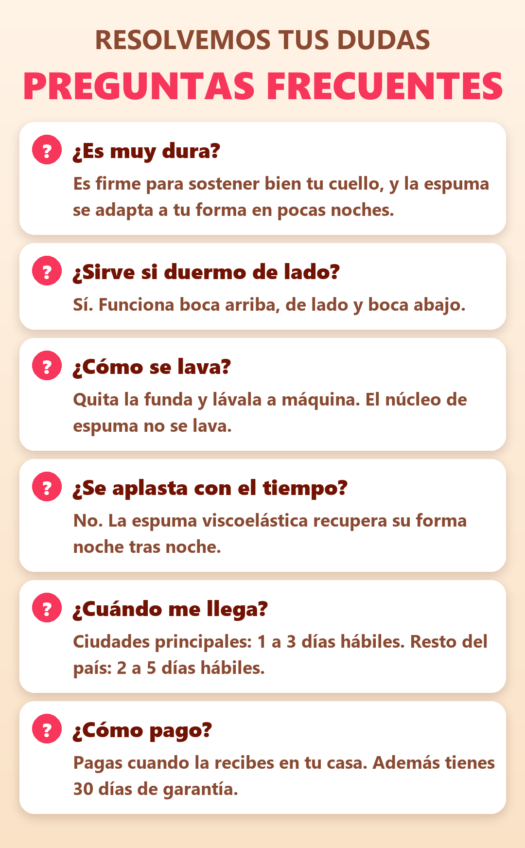Preguntas frecuentes de CerviDream