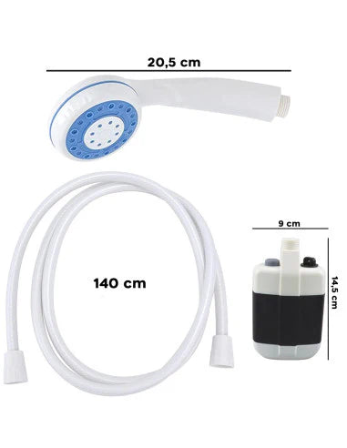 Ducha Regadera Portatil Recargable