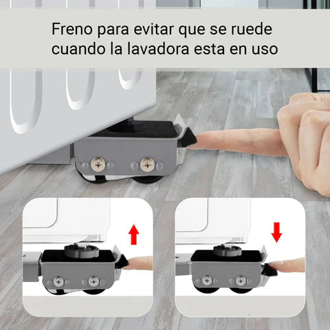Soportes base con ruedas para electrodomésticos