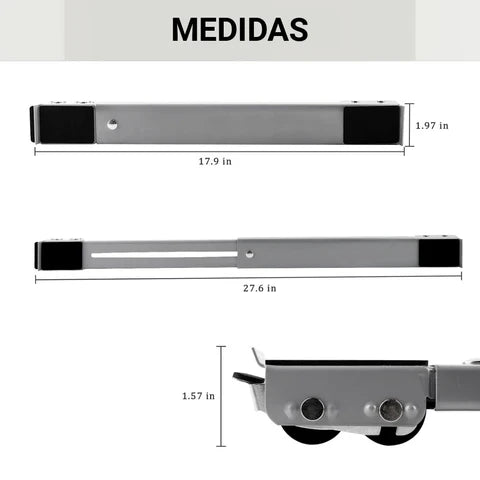 Soportes base con ruedas para electrodomésticos