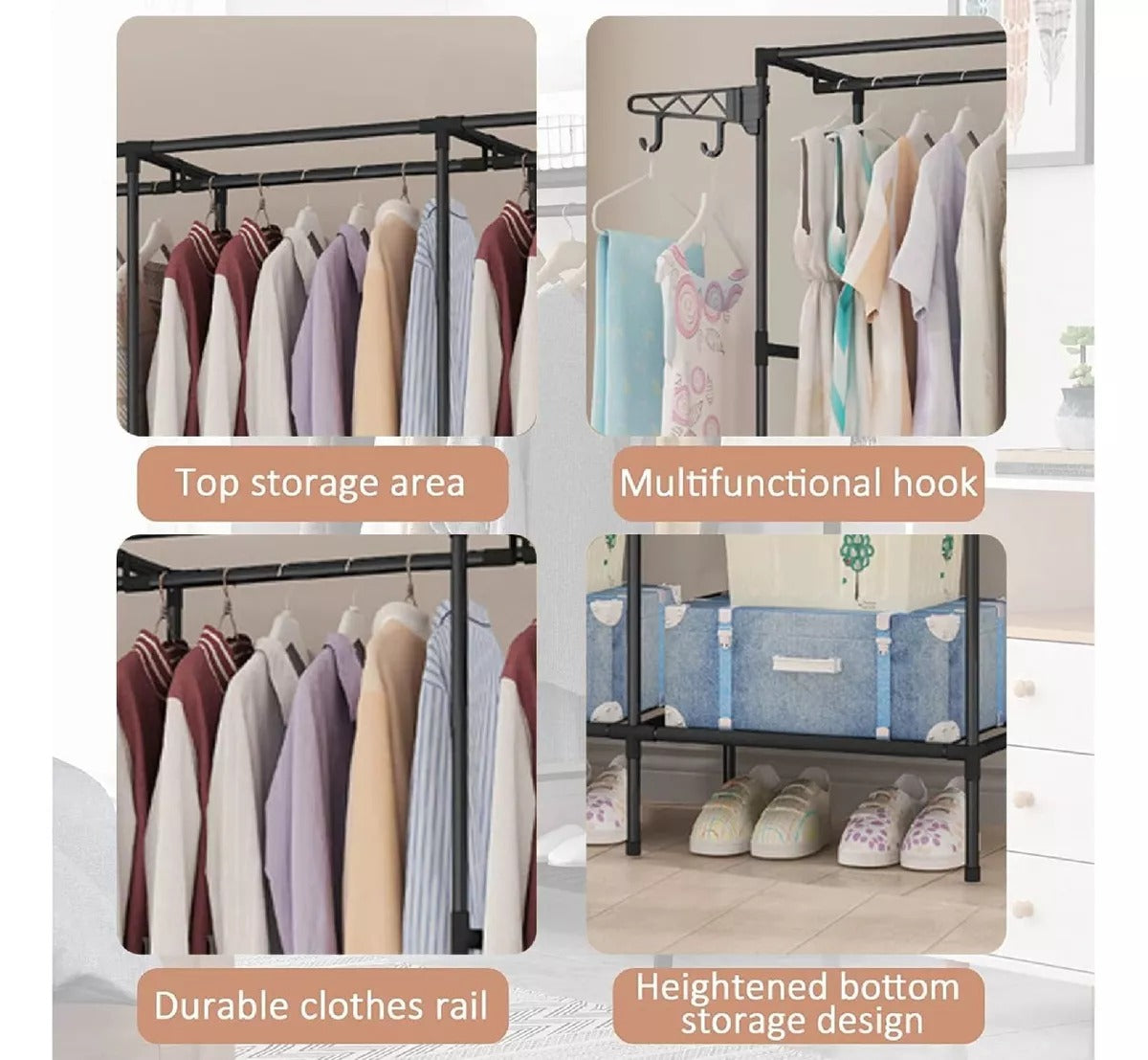 Organizador Closet Calzado Perchero