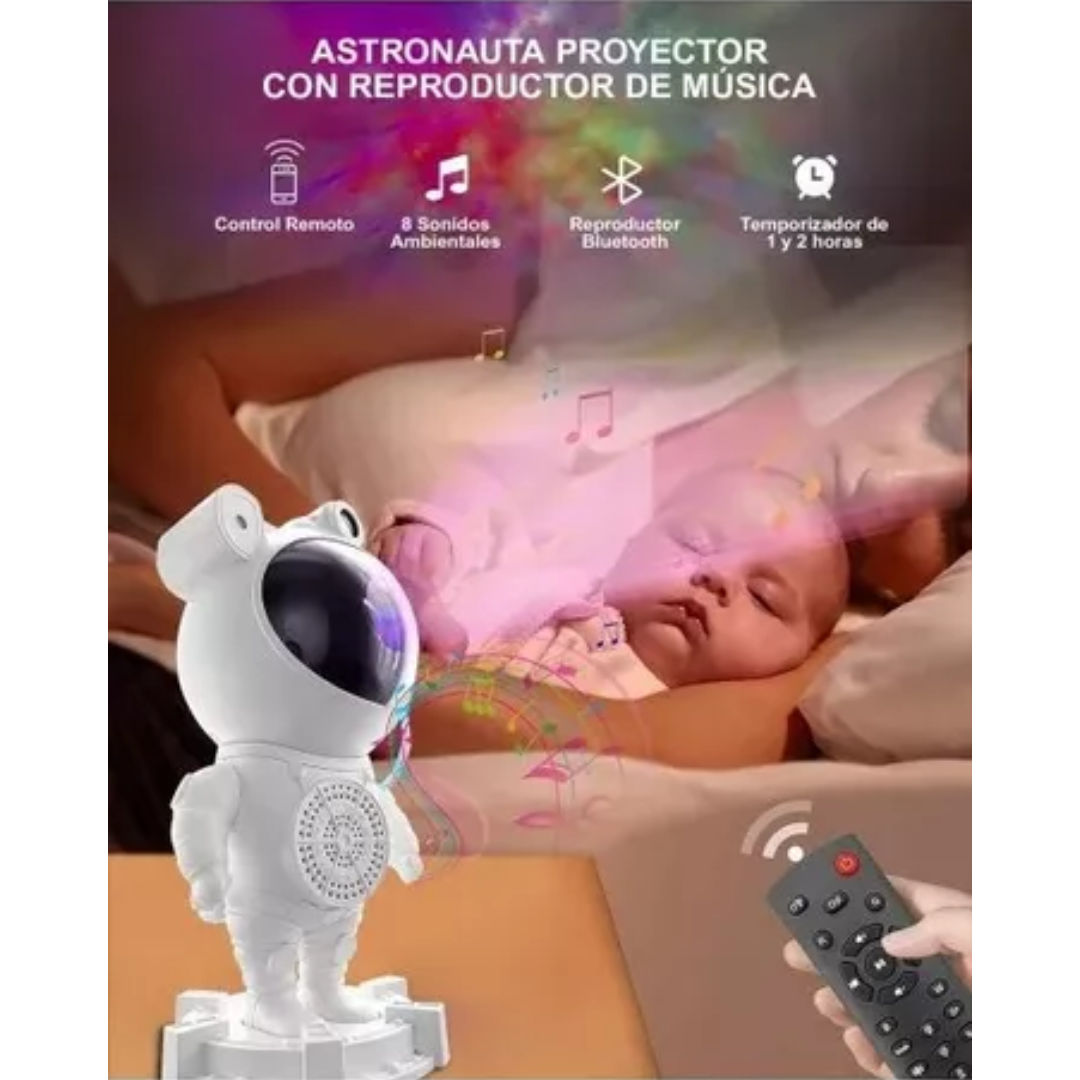 Proyector Astronauta Parlante Nebulosa