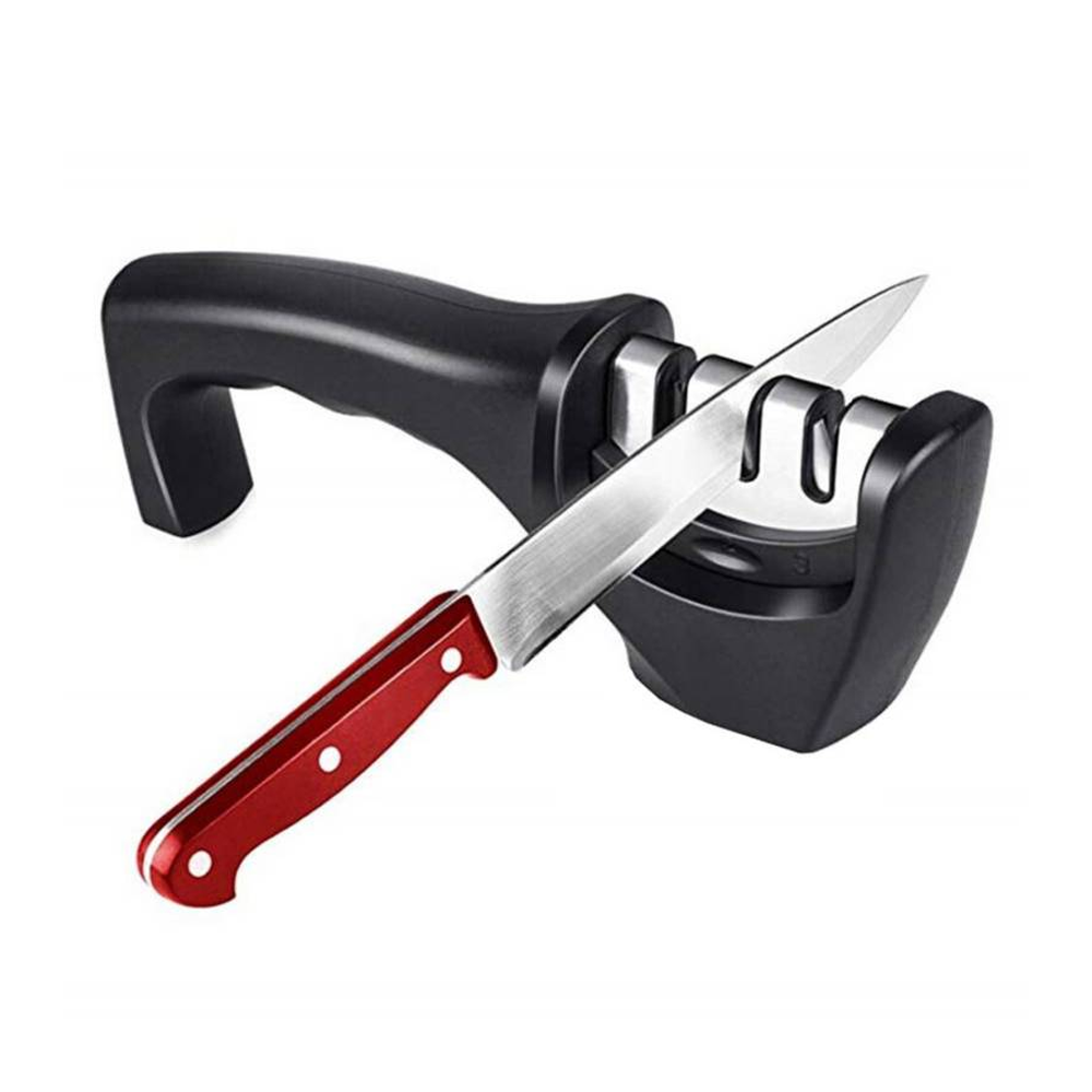 AFILADOR DE CUCHILLOS Y TIJERAS PROFESIONAL DE ACERO