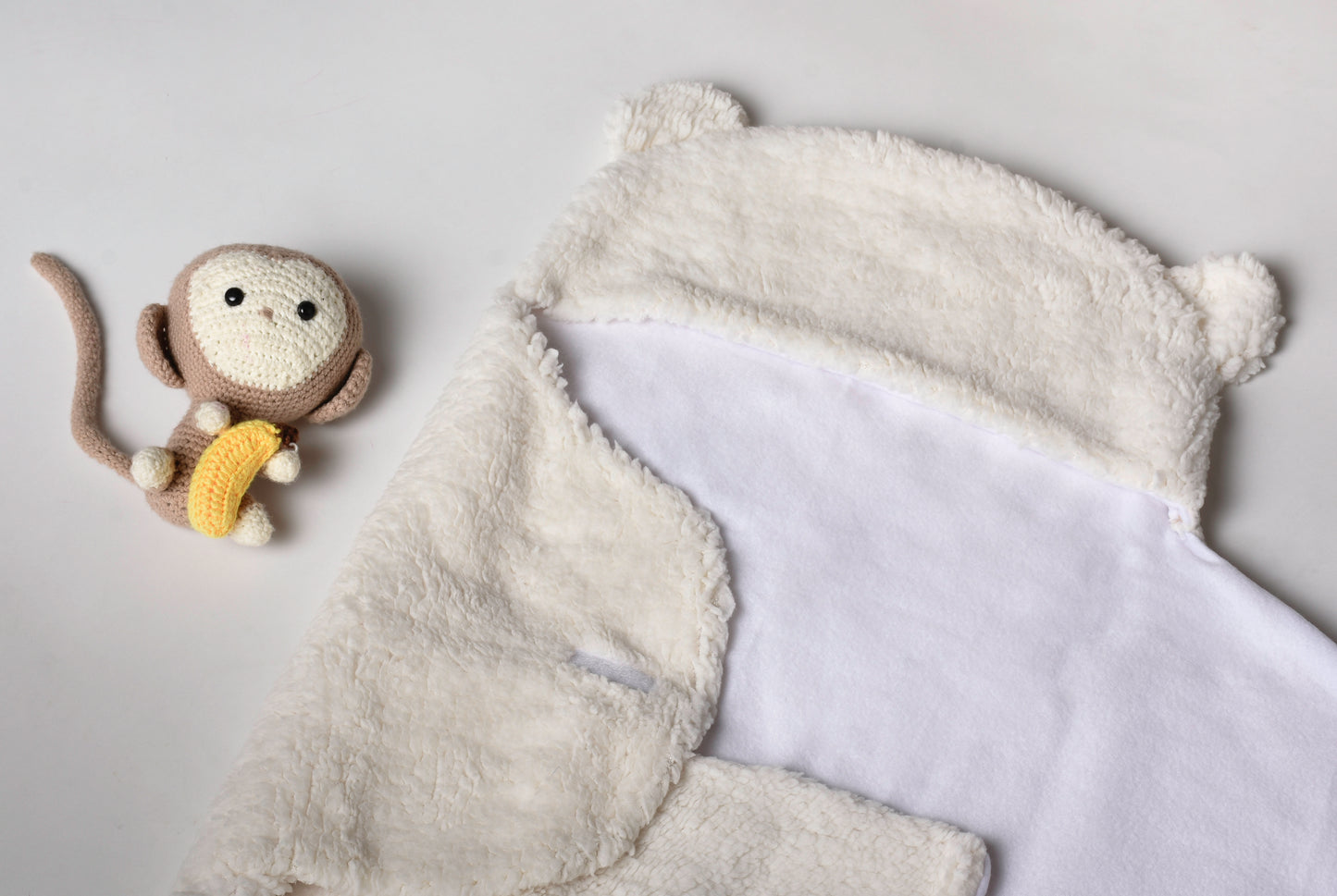 COBERTOR OSO PARA BEBÈ DE 0 A 7 MESES