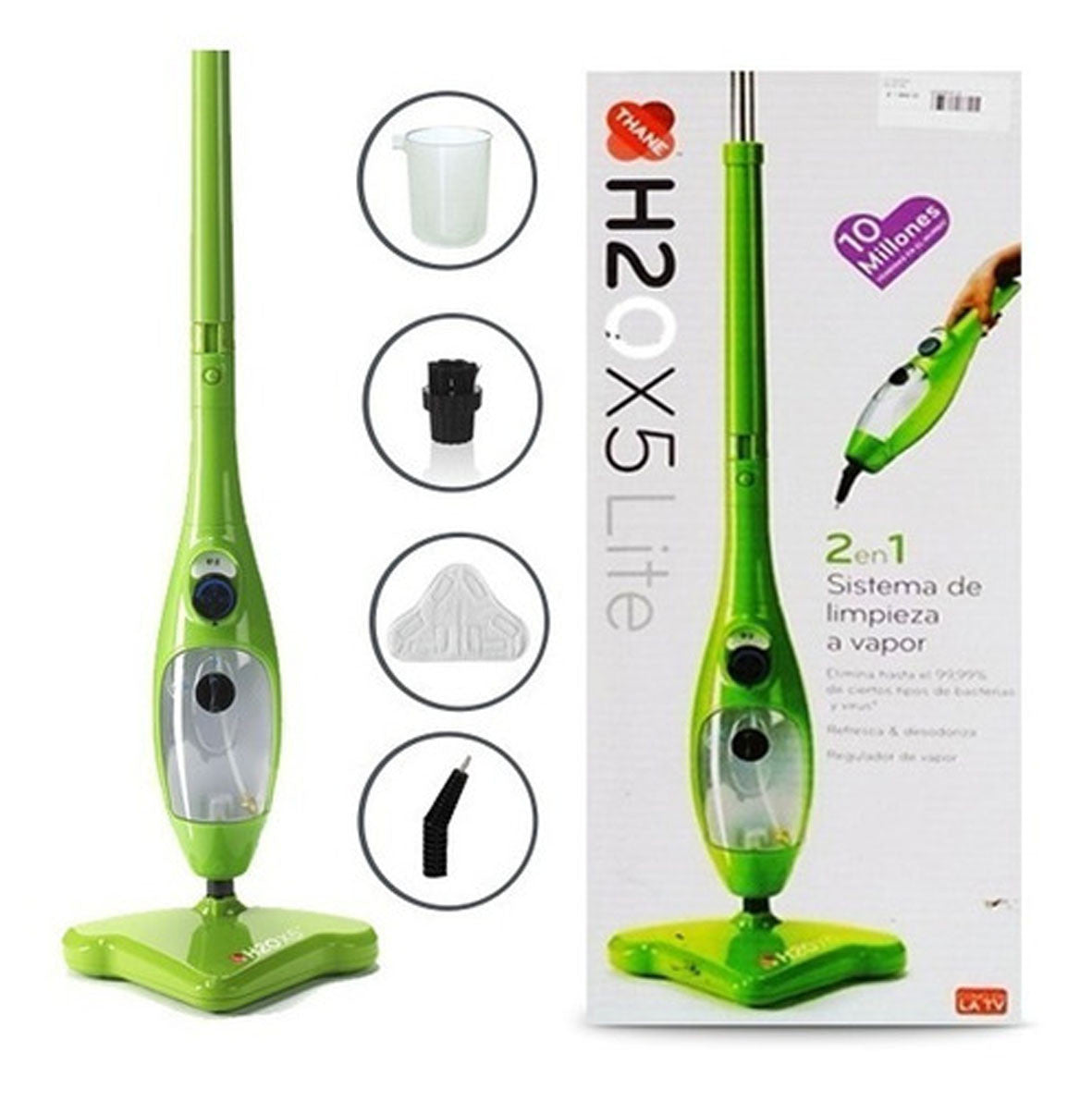 Limpiador A Vapor Mop 5 En 1