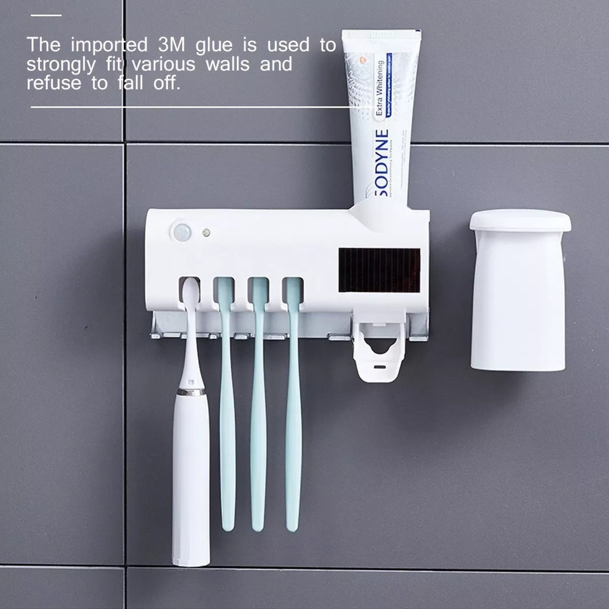 Esterilizador Cepillo Dientes y dispensador de crema