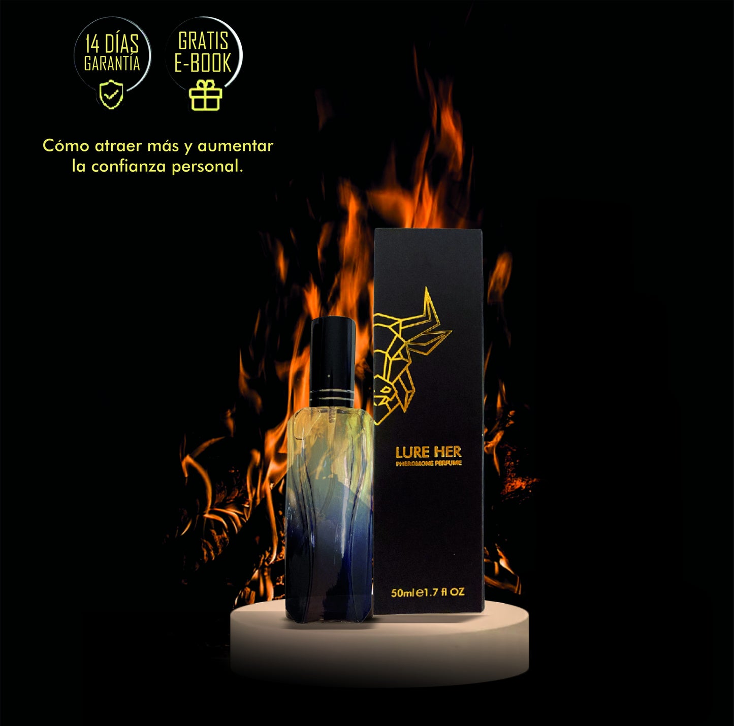 Perfume feromonas LURE HER + power sex