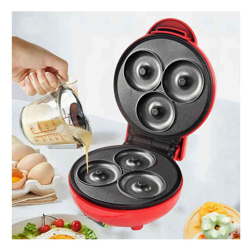 Máquina Mini Donas x3 Antiadherente