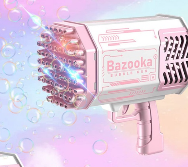 Lanzador De Burbujas Bazooka