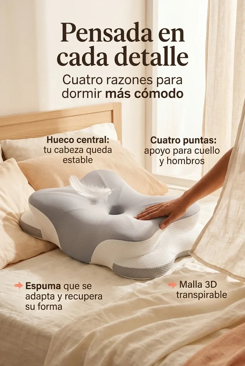 Beneficios de la almohada Estrella Confort Plus