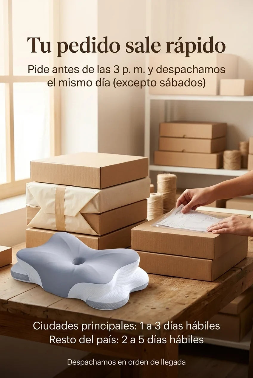 Despacho y tiempos de entrega de la Estrella Confort Plus