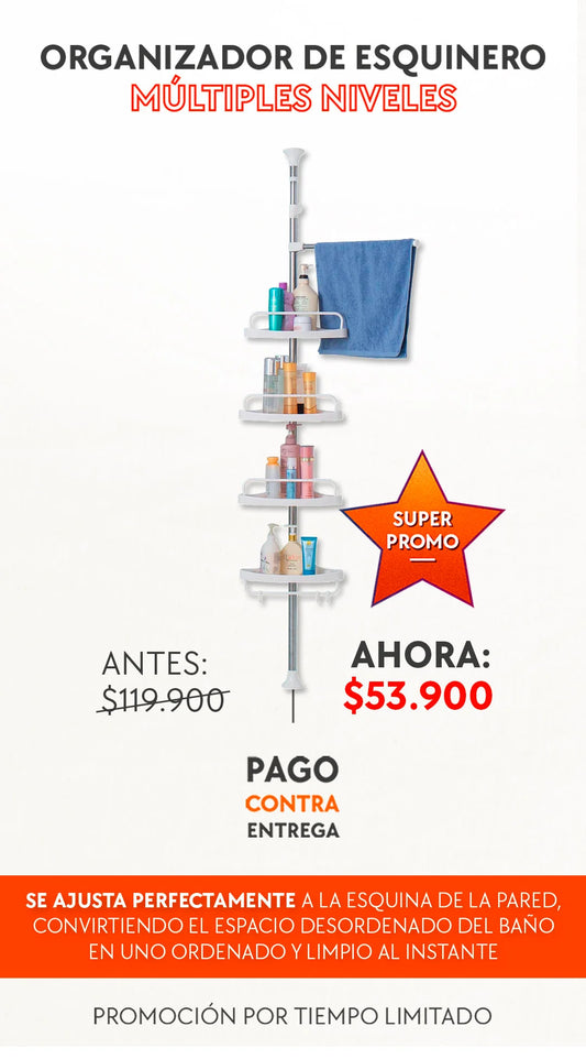 Organizador Esquinero Para Baño