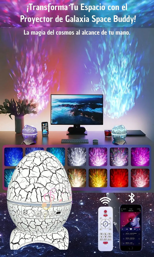 Dinoegg Huevo Proyector Galaxia Bafle