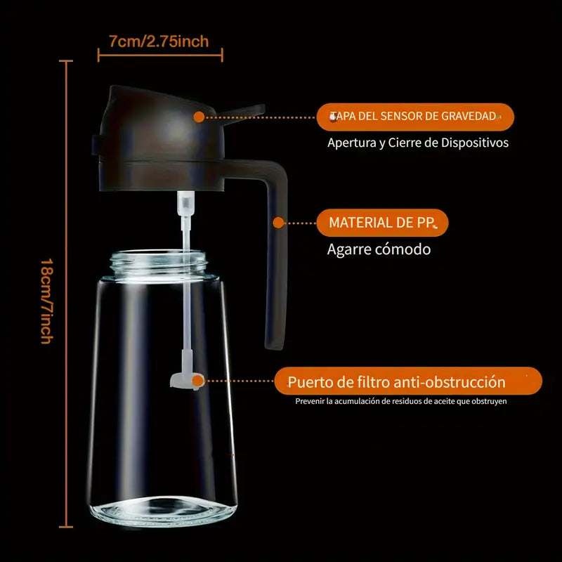 SprayChef: Dispensador de Aceite Spray de Precisión para Cocina