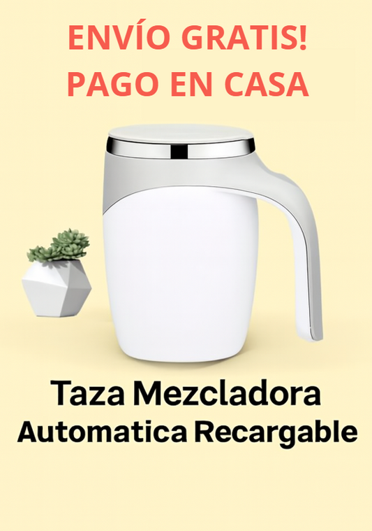 TurboMix Taza: Mezcladora Pocillo Recargable