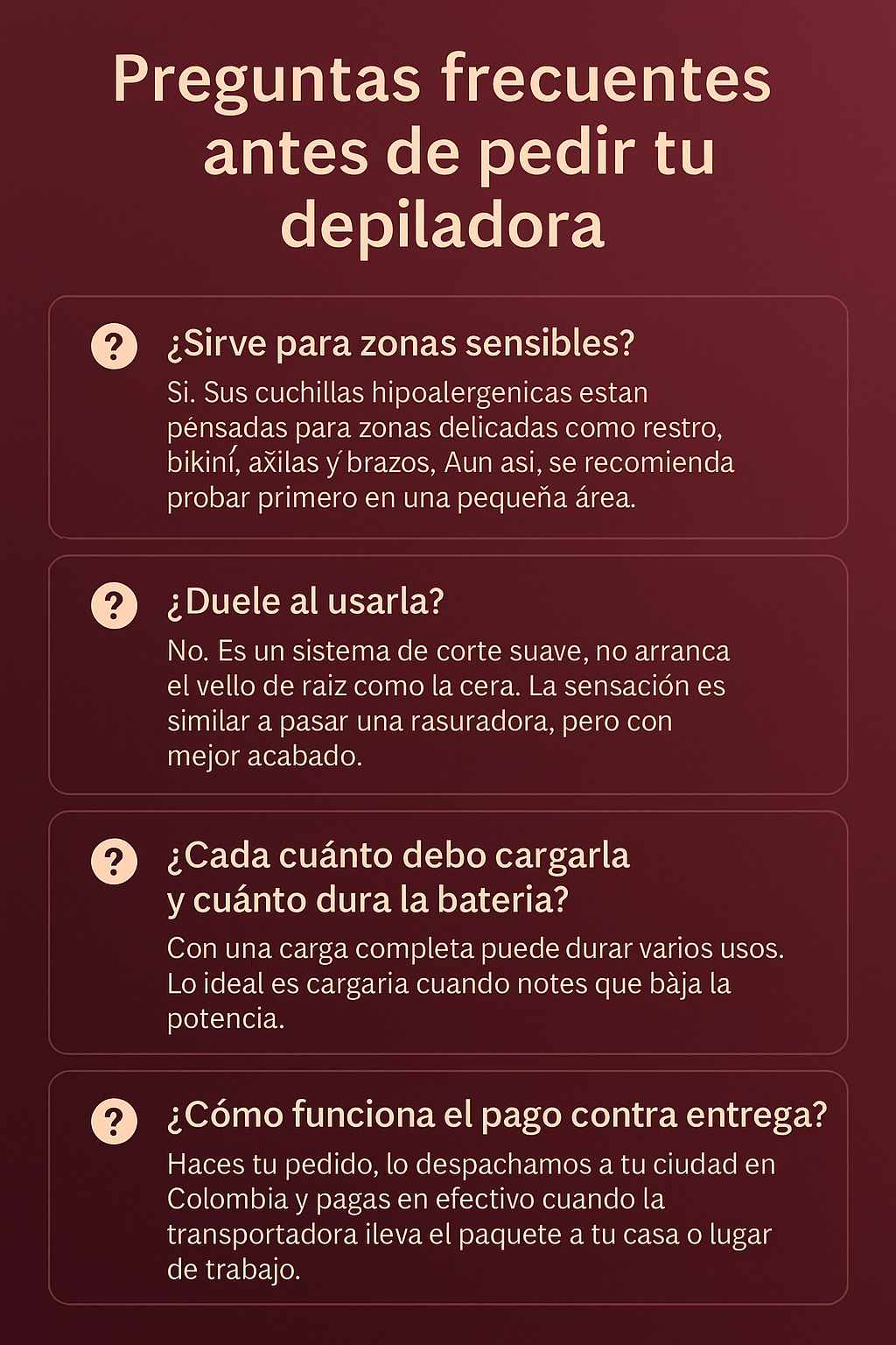 PerfectShave Duo: Depiladora 2 en 1 Rápida y Suave para Piel Sensible