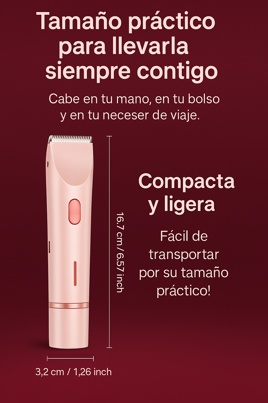 PerfectShave Duo: Depiladora 2 en 1 Rápida y Suave para Piel Sensible