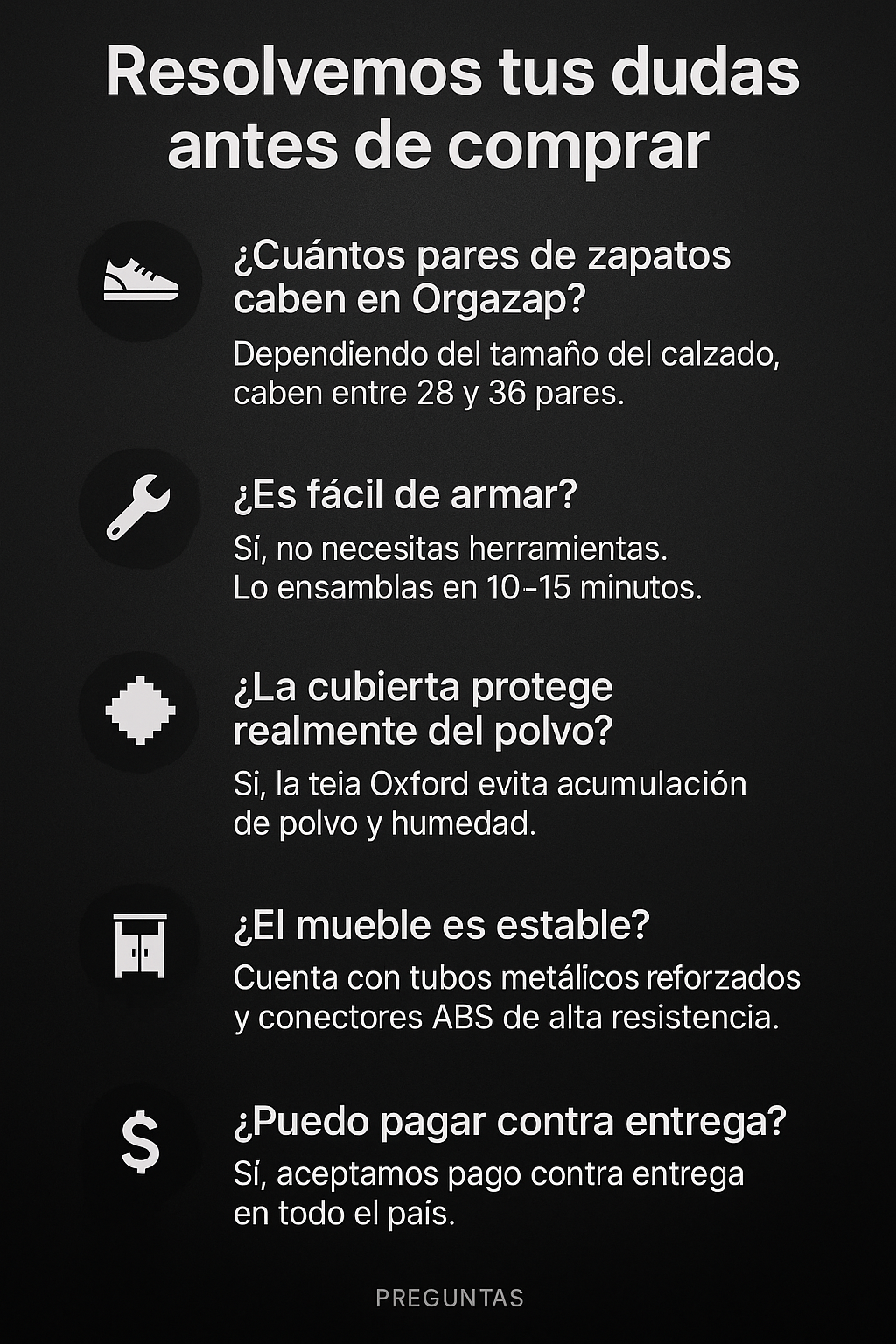 ORGAZAP: Zapatero Premium de Máxima Capacidad