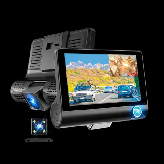 DVR 3 CAMARAS DE SEGURIDAD PARA EL CARRO