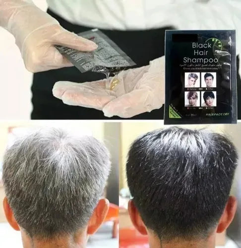 Renueva Color: Shampoo Cubridor de Canas con Efecto Natural y Duradero