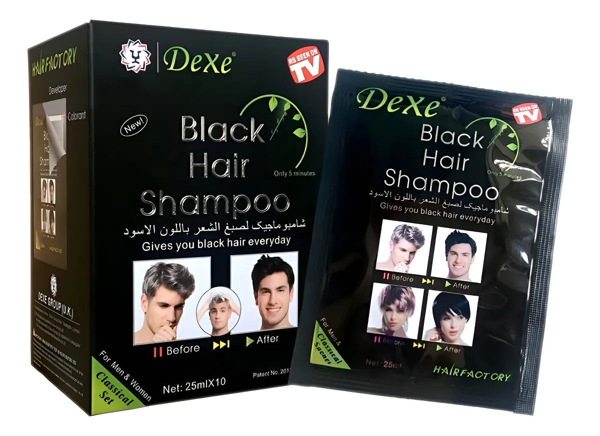 Renueva Color: Shampoo Cubridor de Canas con Efecto Natural y Duradero