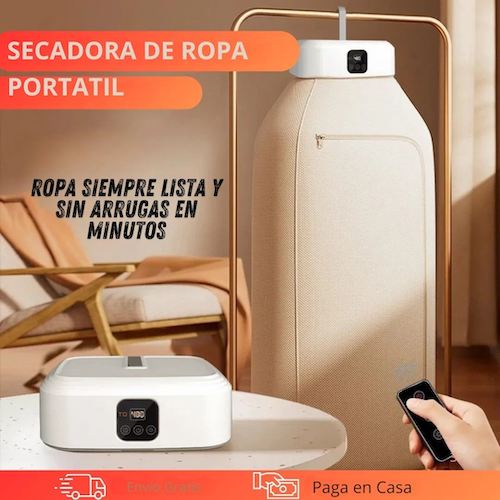 Secadora Ropa Eléctrica Portátil