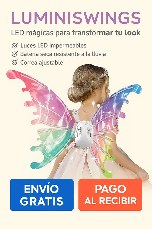 LuminisWings: Alas LED Mágicas para Transformar tu Look
