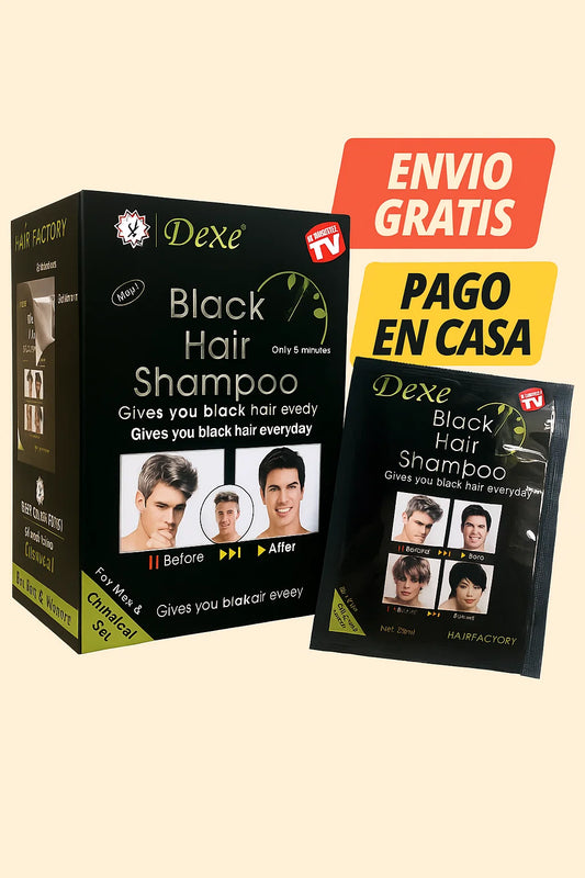 Renueva Color: Shampoo Cubridor de Canas con Efecto Natural y Duradero