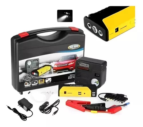 Arrancador Baterías Carro Moto Compresor