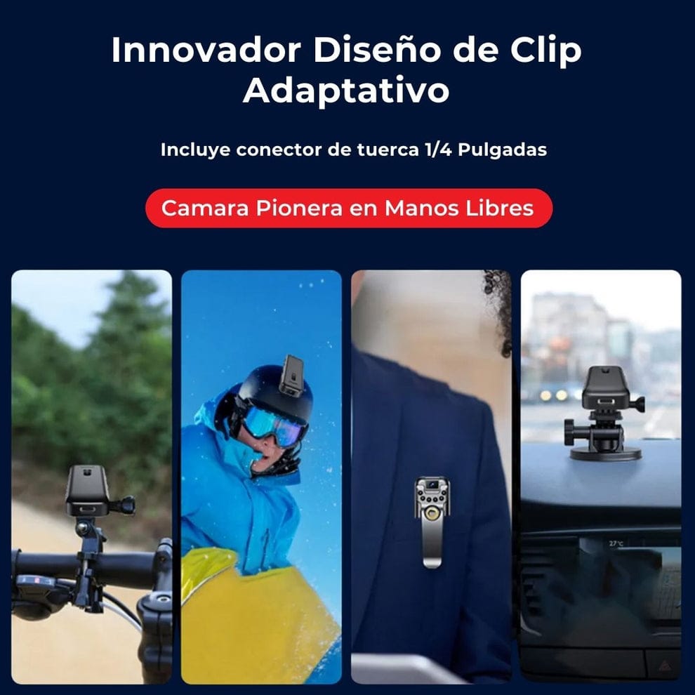 VisionX 4K: Cámara Compacta de Alta Definición para Capturar Todos los Detalles