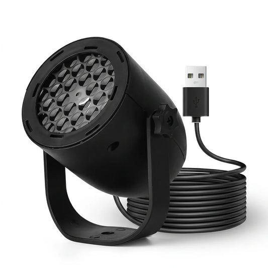 LuzFestiva: Proyector LED de Figuras para Navidad y Halloween
