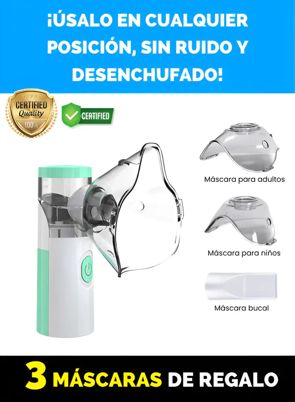 Nebulizador portátil inhalador familiar