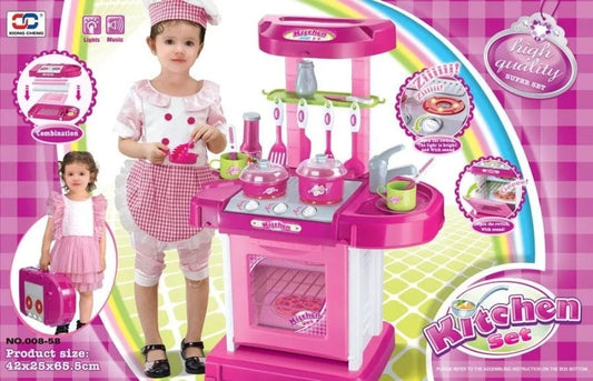 Cocina Infantil Maletin Juguete