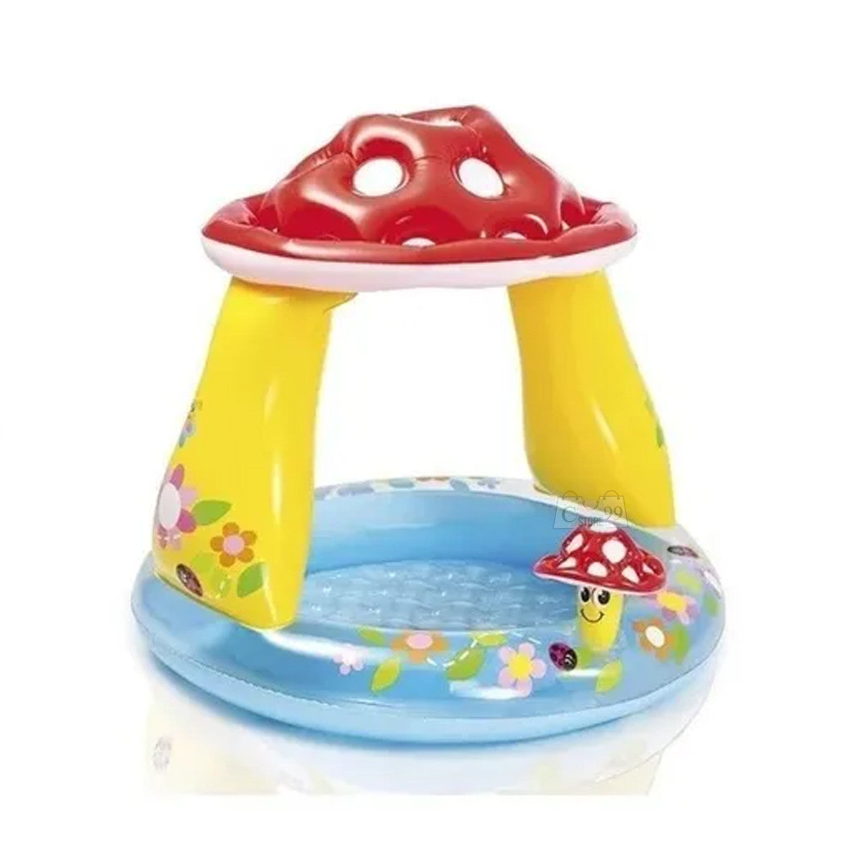 Piscina Inflable Forma Hongo Para Bebes