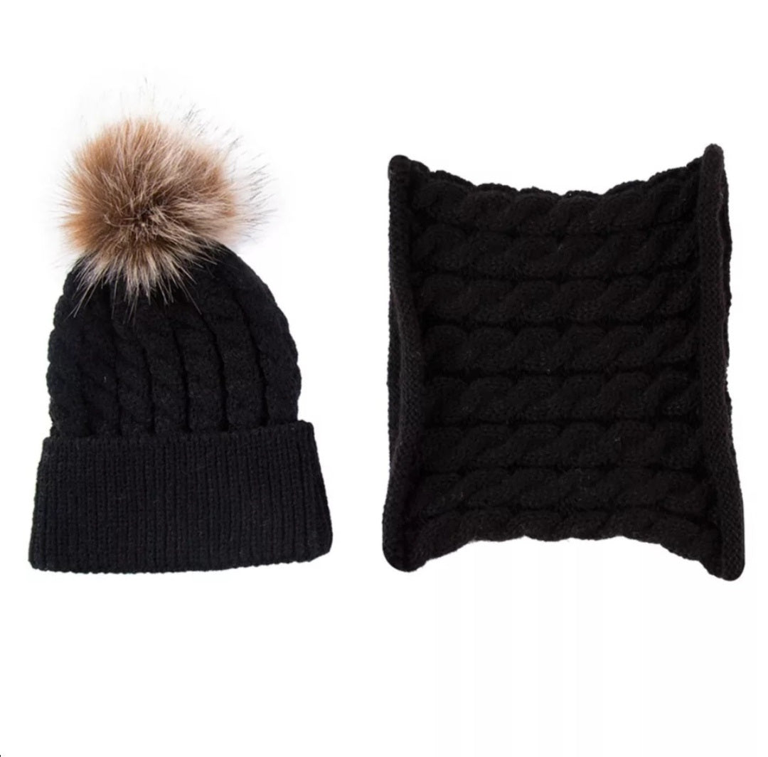 Set de Gorro y Bufanda para Bebé