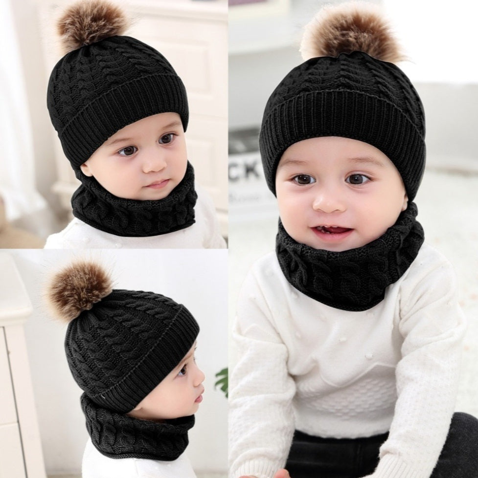 Set de Gorro y Bufanda para Bebé