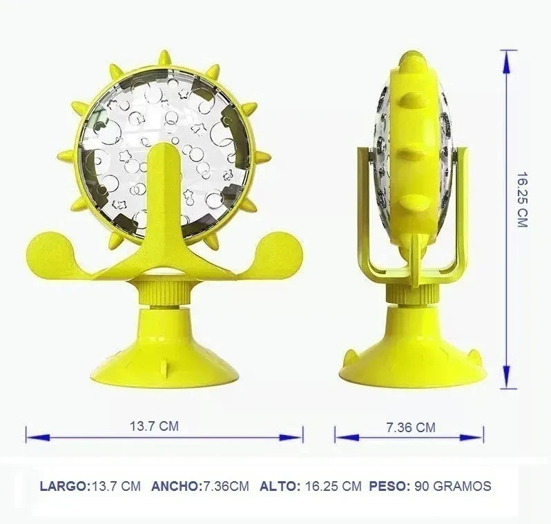 Juguete Giratorio Dispensador Alimentos